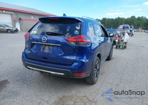 2019 Nissan Rogue Sv z USA, uszkodzony, nr VIN JN8AT2MV6KW388496